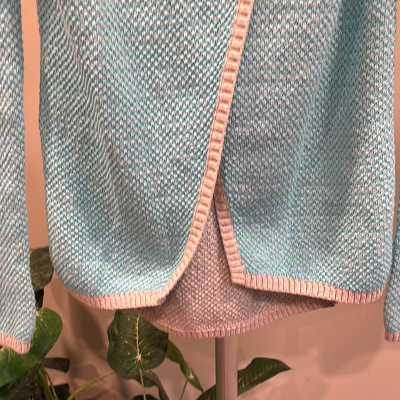 ivivva by Lululemon Dream Embrace Wrap Blue Silver Hooded Sweater - Picture 2 of 12